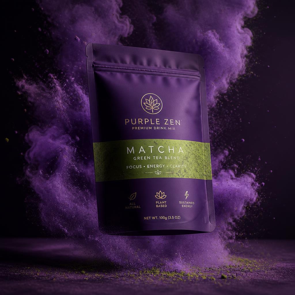 Green Tea Ube Fusion